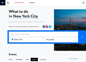 How whatwhere.world looks like on a tablet such as an iPad.