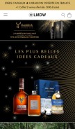 How whisky.fr looks like on a mobile device such as an iPhone.