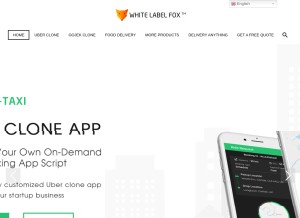 How whitelabelfox.com looks like on a tablet such as an iPad.
