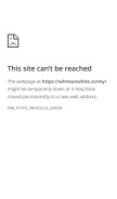 How whiteonwhite.co looks like on a mobile device such as an iPhone.
