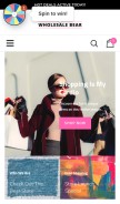 How wholesalebear.com looks like on a mobile device such as an iPhone.