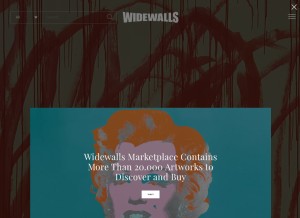 How widewalls.ch looks like on a tablet such as an iPad.