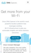 How wifi-mx.com looks like on a mobile device such as an iPhone.