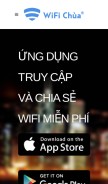 How wifichua.co looks like on a mobile device such as an iPhone.