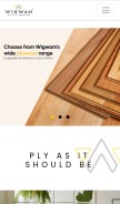 How wigwamply.com looks like on a mobile device such as an iPhone.