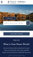 How williampitt.com looks like on a mobile device such as an iPhone.