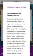 How willis.com looks like on a mobile device such as an iPhone.