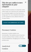 How wilmerhale.com looks like on a mobile device such as an iPhone.