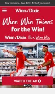 How winndixie.com looks like on a mobile device such as an iPhone.