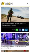 How wionews.com looks like on a mobile device such as an iPhone.