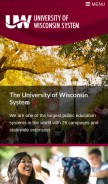 How wisconsin.edu looks like on a mobile device such as an iPhone.