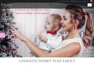 How withu.cz looks like on a tablet such as an iPad.
