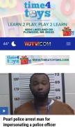 How wjtv.com looks like on a mobile device such as an iPhone.