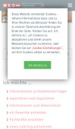 How wko.at looks like on a mobile device such as an iPhone.