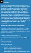 How wm.pl looks like on a mobile device such as an iPhone.