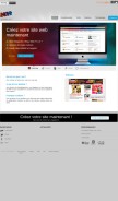 How wmaker.net looks like on a mobile device such as an iPhone.