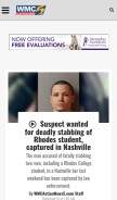 How wmcactionnews5.com looks like on a mobile device such as an iPhone.