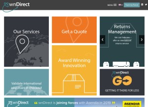 How wndirect.com looks like on a tablet such as an iPad.