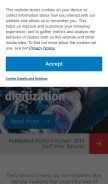 How wolterskluwer.com looks like on a mobile device such as an iPhone.