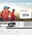 How wolverineworldwide.com looks like on a mobile device such as an iPhone.