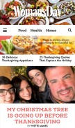 How womansday.com looks like on a mobile device such as an iPhone.