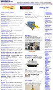 How woodweb.com looks like on a mobile device such as an iPhone.