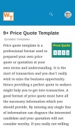 How wordstemplates.org looks like on a mobile device such as an iPhone.