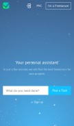 How work-zilla.com looks like on a mobile device such as an iPhone.