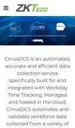 How workdayclocks.com looks like on a mobile device such as an iPhone.