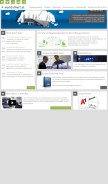 How world-direct.at looks like on a mobile device such as an iPhone.