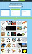 How worldartsme.com looks like on a mobile device such as an iPhone.