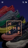 How worldofhombre.com looks like on a mobile device such as an iPhone.