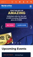 How worldsoffun.com looks like on a mobile device such as an iPhone.