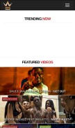 How worldstarhiphop.com looks like on a mobile device such as an iPhone.
