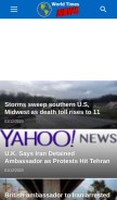 How worldtimes.news looks like on a mobile device such as an iPhone.