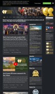 How worldtravelawards.com looks like on a mobile device such as an iPhone.