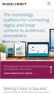How wostreaming.com looks like on a mobile device such as an iPhone.