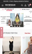 How wowdear.com looks like on a mobile device such as an iPhone.
