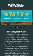 How wowslider.net looks like on a mobile device such as an iPhone.
