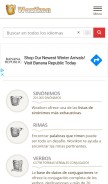 How woxikon.mx looks like on a mobile device such as an iPhone.