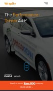 How wrapify.com looks like on a mobile device such as an iPhone.