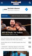 How wrestlinginc.com looks like on a mobile device such as an iPhone.