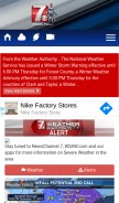 How wsaw.com looks like on a mobile device such as an iPhone.