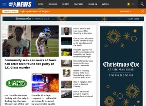 How wset.com looks like on a tablet such as an iPad.