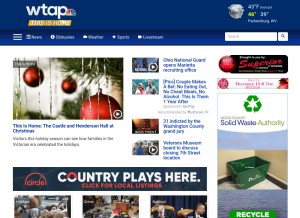 How wtap.com looks like on a tablet such as an iPad.