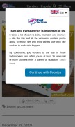 How wtffunfact.com looks like on a mobile device such as an iPhone.