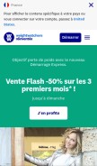 How ww.com looks like on a mobile device such as an iPhone.