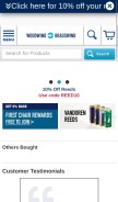 How wwbw.com looks like on a mobile device such as an iPhone.