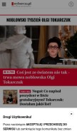How wyborcza.pl looks like on a mobile device such as an iPhone.