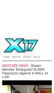 How x17online.com looks like on a mobile device such as an iPhone.